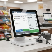 Système de point de vente (PDV) tout-en-un pour le commerce de détail, matériel de bureau, compatible Linux, Android, Windows 10, caisses enregistreuses
