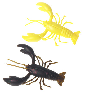 Señuelo de pesca de langosta de silicona de 14 cm y 46 g, señuelo biónico para pesca de lubina en agua dulce, paquete de 2 - Product Image 1