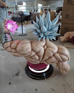 Estatua de Resina de <span class=keywords><strong>Broly</strong></span> Super Saiyan de Tamaño Real de <span class=keywords><strong>Dragon</strong></span> <span class=keywords><strong>Ball</strong></span> <span class=keywords><strong>Z</strong></span>, con Bola de Energía, Decoración Coleccionable - Product Image 3