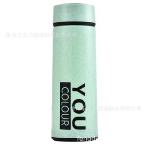 แก้วน้ำธุรกิจกลิ่นข้าวสาลีสุดสร้างสรรค์ แก้วน้ำสำหรับนักเรียน ของขวัญส่งเสริมการขายงานอีเว้นท์ ออกแบบโลโก้ แหวนยอดนิยมในโซเชียล - Product Image 3