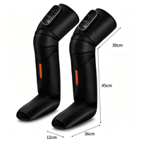 Bottes de thérapie par compression d'air, masseur pour les jambes, pressothérapie, drainage lymphatique, appareil de massage