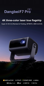 Hot Bán Dangbei F7 Pro 4K Ba-Màu Laser Chiếu 3600 Cvia Lumens Ném Tỷ Lệ 1.2:1 4G + 64G Thông Minh Nhà Dài Ném Máy Chiếu - Product Image 5