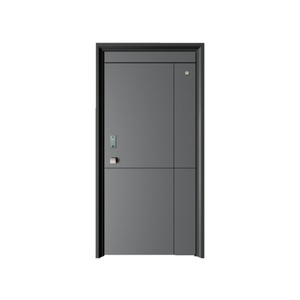 Puerta Blindada de Estilo Francés de Alta Seguridad para Entrada Principal, Diseño Moderno, Protección <span class=keywords><strong>y</strong></span> Calidad, Venta al Por Mayor - Product Image 5