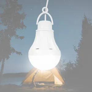 DC5V Outdoor Portable Camping Lamp Portable Lanterns BBQ Hiking Survival Emergency night light 5W USB bulb