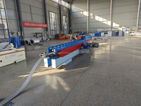 Machine de formage à rouleaux pour supports photovoltaïques au sol pour fermes solaires