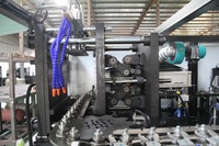 Machine de fabrication de bouteilles d'eau PP/PET entièrement automatique à 4 cavités avec composants et soufflage par étirage