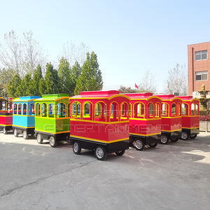 बच्चों की शॉपिंग मॉल सेंटर बिजनेस पर्यटक आकर्षण बच्चों के लिए इलेक्ट्रिक ट्रैकलेस ट्रेन - Product Image 5