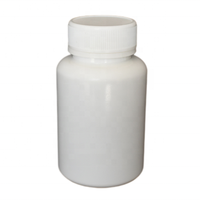 120ml Bouteille en plastique HDPE pour tablette Capsule Pilule Oral Solid Medicine avec bouchon à vis Logo personnalisé et couleur Fabrication en gros
