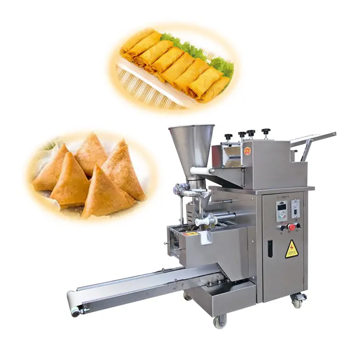 वाणिज्यिक empanada मशीन समोसा बनाने की मशीन मोमो समोसा स्प्रिंग रोल मशीन