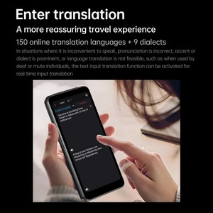 Traducteur intelligent à double écran 4G, interprète en temps réel, traduction vocale et vidéo par IA, appareil de traduction hors ligne - Product Image 6