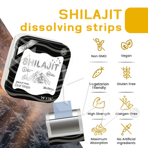 Bandes d'énergie Shilajit sans sucre d'usine de haute qualité - Product Image 3
