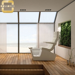 Station de <span class=keywords><strong>pédicure</strong></span> rabattable et amovible pour repose-pieds réglable en hauteur <span class=keywords><strong>PediSpa</strong></span> Curve Chair de douchette <span class=keywords><strong>Spa</strong></span> Pedi - Product Image 1