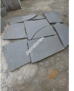 Dalles de pierre calcaire naturelle bleue Kota, qualité supérieure, carreaux de pierre calcaire polis pour la décoration murale, de sol et extérieure de la maison - Product Image 4