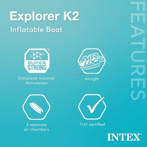 <b>Inflatable</b> Kayak 2-person Paddle Charge Canoe <b>Inflatable</b> Rowing Boat Fishing Boat Double <b>Dinghy</b> - Product Image 3