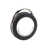 Keyfob bulat logam RFID MK46 kustom rfid 125KHz 13.56MHz keychan tahan air