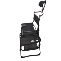 Chaise de Réalisateur Pliante Professionnelle pour Maquilleur, Légère, Durable, Écologique, Portable, en Aluminium, pour Parc et École