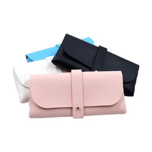 Sang trọng biểu tượng tùy chỉnh kính Túi PU da mềm Kính mát trường hợp Pouch Kính mắt lưu trữ Pouch - Product Image 5