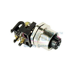 X Coding Right Angle M12 Circular <strong>Socket</strong> 8pin Female PCB Mount Connector IP67 <strong>Ethernet</strong> Plug for Sensor signal Transmission - Product Image 2