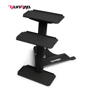 Equipo Profesional para Gimnasios Domésticos, Soporte de Almacenamiento para Pesas Rusas de Hierro Fundido de 3 Niveles con Logotipo Personalizado - Product Image 2