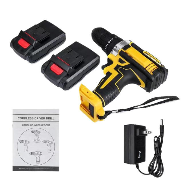 New Design Cordless Portable Drilling Machine Power Tools 10mm Hand Tool Set