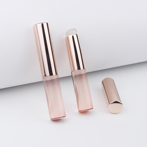 Pinceau à lèvres en <span class=keywords><strong>silicone</strong></span> avec capuchon en aluminium, petit pinceau portable pour estomper le gloss, mini pinceau de maquillage pour débutants - Product Image 5