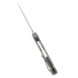 Cuchillo de bolsillo de hoja D2 de alta calidad, cuchillo plegable con mango de aleación de titanio TC4 - Product Image 5