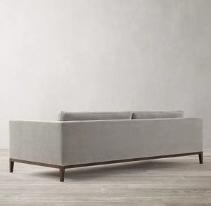 Design italiano modernista casa Base di quercia divano componibile componibile soggiorno mobili - Product Image 3