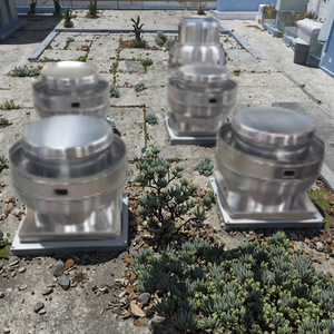 Kipas knalpot dapur baja tahan karat, tudung kipas angin AC 750 V 6500CMH untuk konstruksi rumah restoran 380 W 6500CMH - Product Image 5