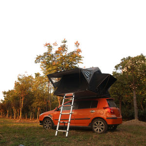 Tente de camping sur le toit de SUV à coque souple automatique abri en toile pliable pour 3-4 personnes pour voitures en vente tente de toit extérieure - Product Image 4