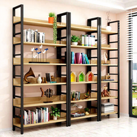 Présentoir de Comptoir pour Accessoires de Téléphonie Mobile, Vitrine Murale en Fer, Présentoir en Acier et Bois pour Pièces Électroniques Mobiles