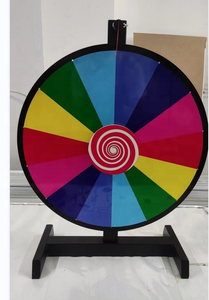 Nuovo 12 "ruota premio colore montato a parete o da tavolo 14 slot Heavy Duty modificabile ruota di filatura - Product Image 5