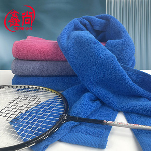 Toalla Deportiva Xinshang 25x110 cm, Rectangular, de Algodón Puro, Suave y Absorbente, para Correr, Maratón, Fitness, Azul - Product Image 2