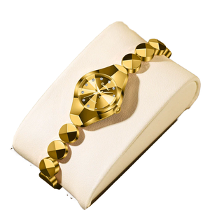 Women's Luxury Fashion <b>Waterproof</b> Quartz <b>Watch</b> with Tungsten Steel Alloy Band Elegant Glass Dial Design High-End Women's <b>Watch</b> - Product Image 1