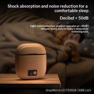 Coupe-ongles et lime électrique en acier inoxydable, outil de manucure multifonctionnel <span class=keywords><strong>anti</strong></span>-pincement pour enfants et adultes, ciseaux à ongles - Product Image 4