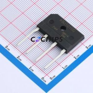 Pont redresseur à diodes KBJ1010G KBJ neuf d'origine, fournisseur de composants électroniques en gros et service BOM - Product Image 1