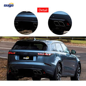 GUGO 2021-2024 Parachoques delantero y trasero de fibra de vidrio Actualización UV/Resistencia a la corrosión Accesorio Atornillable para el modelo <span class=keywords><strong>Velar</strong></span> <span class=keywords><strong>SVR</strong></span> - Product Image 5