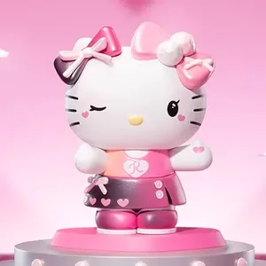 POPMART SANRIOEE personaggi rosa partito <span class=keywords><strong>serie</strong></span> Blind Box giocattoli Kawaii Anime Action Figure Caixa Caja sorpresa mistero scatola bambole - Product Image 2