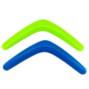 Boomerang souple en forme de V pour enfants - Disque volant en plastique sûr pour les sports de plein air et les jeux interactifs - Product Image 1