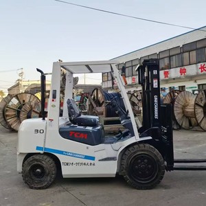 TCM 3-Ton 3M Usado para el hogar Carretilla elevadora usada en venta Uso de maquinaria Tiendas de reparación Hoteles Tiendas de alimentos Altura de elevación Precio barato - Product Image 5