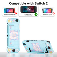 Coque de protection légère anti-rayures BJBT Lolita Cat Series avec toucher doux pour Nintendo Switch 2 Switch OLED