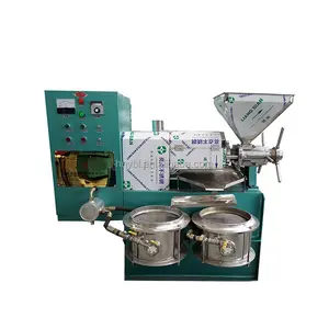 Máquina prensadora de aceite comercial de 40-50 kg/h, máquina prensadora de aceite de semilla de sésamo y coco/extracción de aceite de tornillo para pequeñas empresas