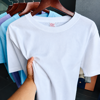 T-shirt pour homme avec logo personnalisé, 100% coton peigné, toucher doux, t-shirt uni, respectueux de la peau, impression sérigraphique, DTF, DTG, fabricant OEM