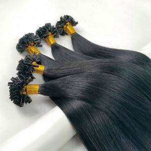 Extensions de cheveux russes en kératine brute I-Tip, 100% cheveux humains vierges Remy, double trame, qualité supérieure HEN Chine, vente en gros - Product Image 4