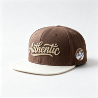 Gorra de Béisbol Vintage de 6 Paneles con Cierre a Presión, Estilo Hip Hop, Deportiva, Nueva, al por Mayor