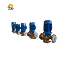 Pompa Sentrifugal Vertikal Inline 20HP untuk Sistem Penguat Air Panas HVAC