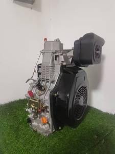 محرك ديزل 190f محرك كهربائي بدء أسطوانة واحدة محرك حقن مباشر 4 أشواط محرك ميكانيكي - Product Image 6