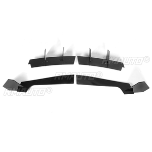 New Car Rear Bumper Lip Diffuser Spoiler Chassis Deflector Rear Side <b>Splitters</b> Apron Flaps for Ford for Mustang 2018-2022 - Product Image 2
