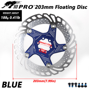 Disque de frein en acier IIIPRO de 6 pouces (140/160/180/203 mm) pour VTT DH et vélos de montagne - Product Image 3
