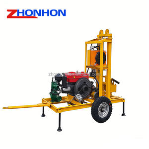 Plataforma de Perforación de Pozos de Agua con Ruedas y <span class=keywords><strong>Mecanismo</strong></span> Rotatorio de Alto Rendimiento para una Penetración sin Esfuerzo en Suelos Duros y Rocas - Product Image 4