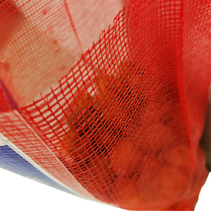 pp tubular new material leno mesh fruit <b>packaging</b> <b>bags</b> 25kg 20kg red onion mesh <b>bag</b> - Product Image 5